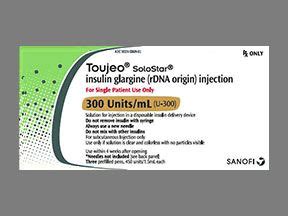 Toujeo SoloStar Pen 300u/ml Injection , 1.5 ML 3 syringes/pack ...