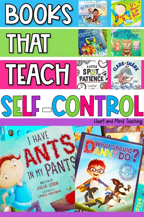 Books that teach self control to kids – Artofit