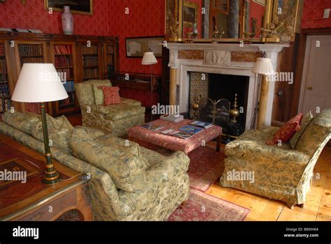 Interior of Bantry House, it is a stately home overlooking Bantry Bay ...