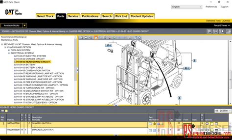 Caterpillar Forklift Parts Catalog - Forklift Reviews