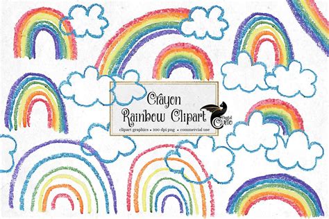 Crayon Rainbow Clipart