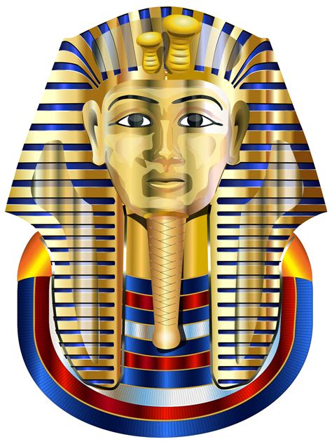 King Tut Mask Clip Art Image - ClipSafari