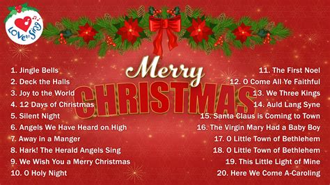 Top 50 Christmas Carols of All Time 🎄 Merry Christmas 2024 🌟 - YouTube