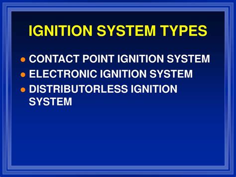 PPT - IGNITION SYSTEMS PowerPoint Presentation, free download - ID:1113208