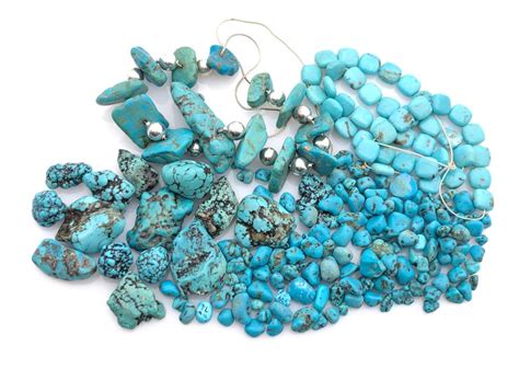 Lot - 960CTTW ASSORTED TURQUOISE GEMSTONES