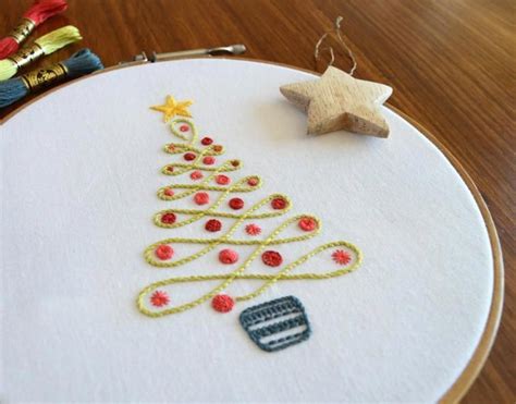 Christmas Tree | Craftsy #artsandcrafts | Christmas embroidery patterns ...