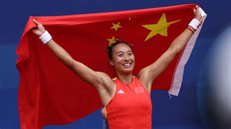 Paris Olympics 2024: Qinwen Zheng wins historic gold for China after ...