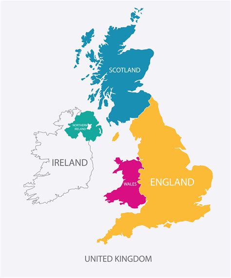 Printable Map Of United Kingdom And Ireland