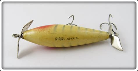 Vintage Smithwick White With Silver Stripes King Snipe Lure For Sale ...