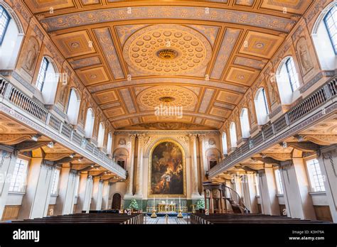 Chapel of old royal naval college hi-res stock photography and images - Alamy