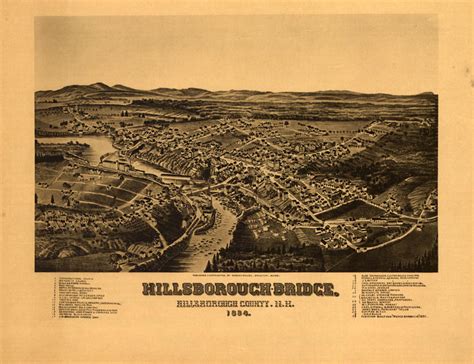 Historic Map - Rochester, NH - 1884 | World Maps Online