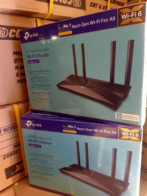 Tplink wifi 6 router, Computers & Tech, Parts & Accessories, Networking ...