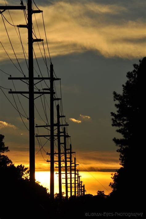 Power Lines at Sunset by LibranEyesPhoto on Etsy | Power line, Etsy ...