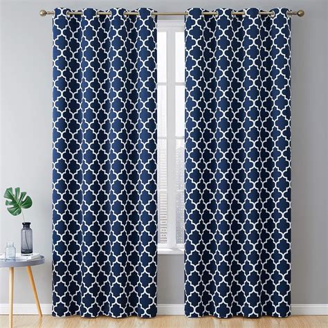 15 Best Blue And White Curtains - thetarnishedjewelblog