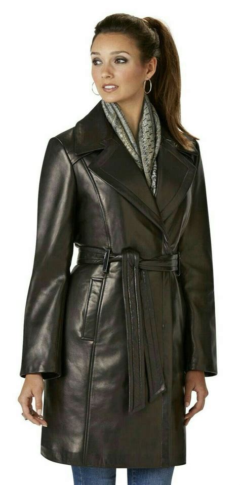 Lederlady Leather Coat Womens, Leather Coat Jacket, Long Leather Coat ...