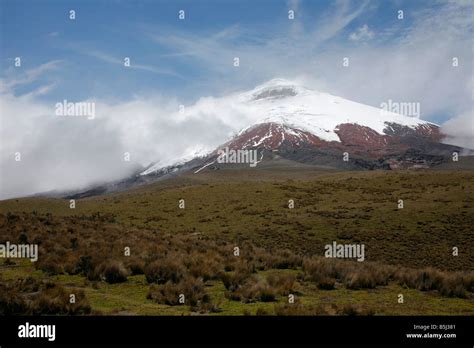 Cotopaxi Volcano in Ecuador Stock Photo - Alamy