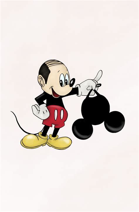 Bald Mickey Mouse | Микки маус, Смешные открытки, Мультфильмы