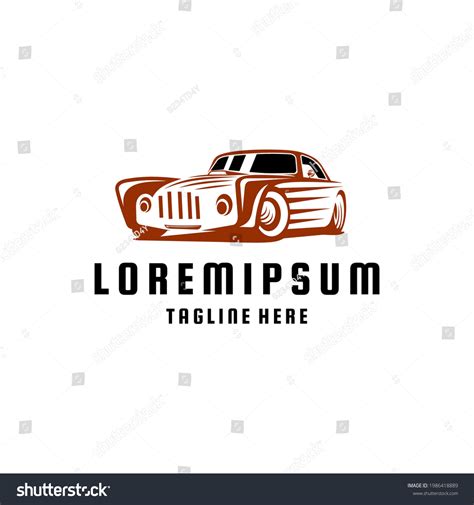 Classic Vintage Car Vector Design Inspiration Stock Vector (Royalty Free) 1986418889 | Shutterstock