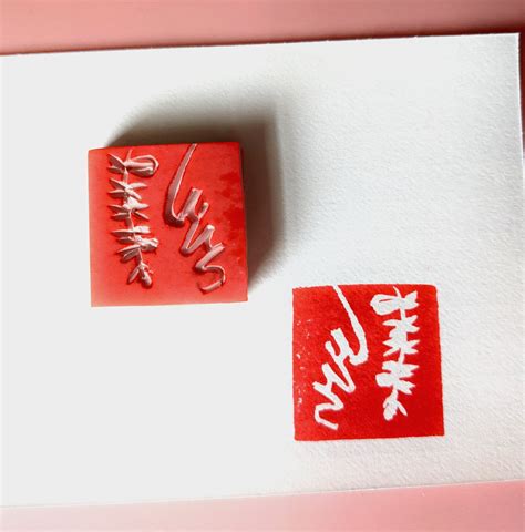 Making my own hanko stamp — Maja Miłkowska-Shibata