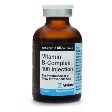 Vitamin B-Complex Injection, MD, 30mL | McGuff Medical Products