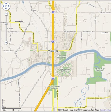 Wilsonville Map (Ask A Merchant Portland)