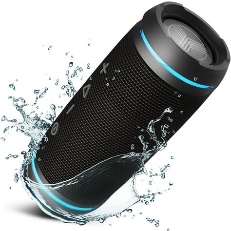 TREBLAB HD77 Bluetooth Portable Speaker Wireless - 25W Loud Surround ...