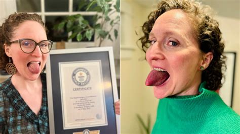Woman has tongue larger than a soda can, holds world record