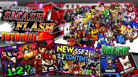 NUEVO Super Smash Flash 2! Tutorial como descargar y jugar ONLINE - YouTube