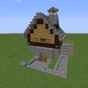 Warhammer Medieval Small House - Blueprints for MineCraft Houses, Castles, Towers, and more ...