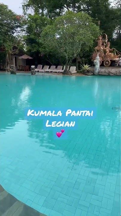 Swimming Pools at Kumala Pantai Hotel Legian Bali 🇮🇩#shorts #travel # ...