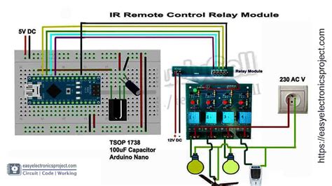 Arduino IR Remote Control Relay Module - Latest Arduino Projects 2020