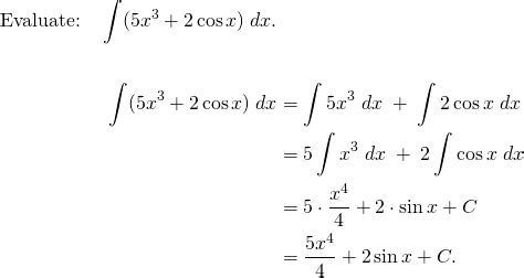 Indefinite Integral Overview, Rules & Examples - Lesson | Study.com