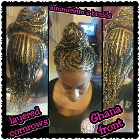 Layered cornrows with ghana front Cornrows, Braids, Ghana, Layers ...