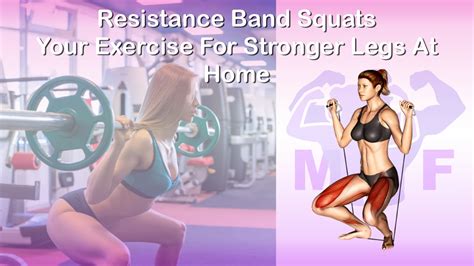 Resistance Band Squats Your Exercise For Stronger Legs At Home