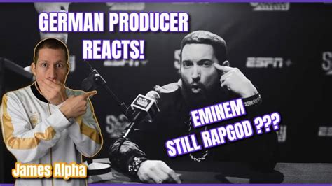 Eminem - Higher 🚀 I 🇩🇪 GERMAN PRODUCER REACTION I James Alpha reacts ...