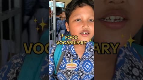 Food Vocabulary Quiz🍣🍫🍬🫔🍟 #kidslearning #belajarbahasainggris #kursusbahasainggris - YouTube