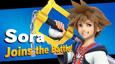 In Super Smash Bros. Ultimate, Sora is a bit off-key(blade)