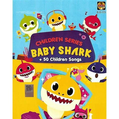 DVD English Version Pinkfong Baby Shark + 50 Children Kids Songs Baby Shark - DVD, HD DVD & Blu-ray