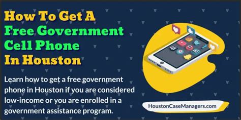 How To Get A Free Government Cell Phone In Houston