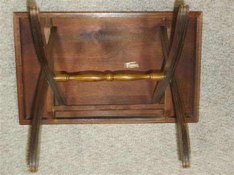 Antique Folding Table by Bridge Tables & Novelties Lowell, Mass ...