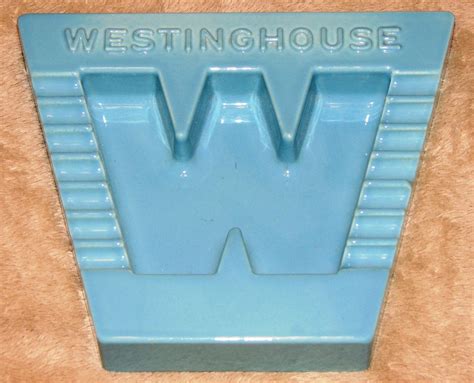 Vintage Ceramic Ashtray Featuring the Westinghouse "W" Log… | Flickr