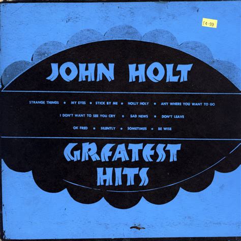 John Holt – Greatest Hits (Vinyl) - Discogs