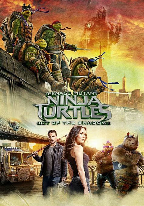 Teenage Mutant Ninja Turtles: Out of the Shadows (2016) - Posters — The ...