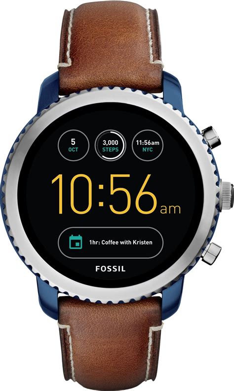Fossil Gen 3 Q Explorist Silver Smartwatch Price in India - Buy Fossil Gen 3 Q Explorist Silver ...