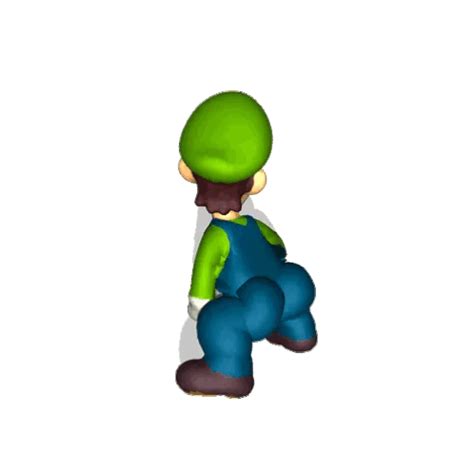 Luigi Dancing Sticker - Luigi Dancing - Discover & Share GIFs