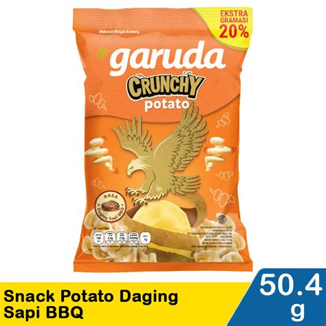 Garuda Snack Potato Daging Sapi Bbq 50.4g | KlikIndomaret