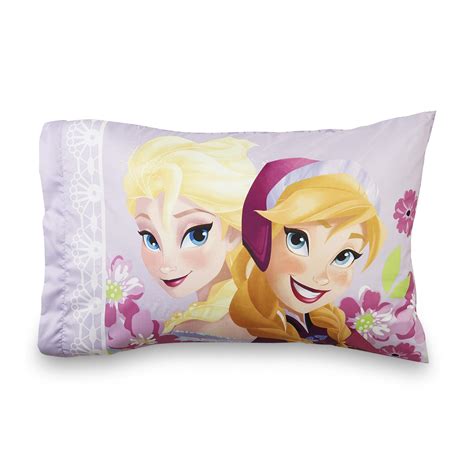 Disney Frozen Reversible Pillowcase - Anna & Elsa