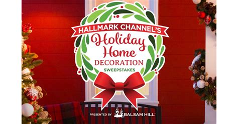 Hallmark Channel's Holiday Home Decoration Sweepstakes - The Freebie Guy®