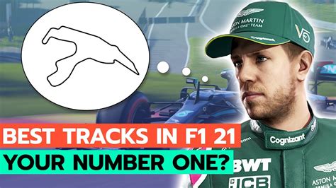 The 5 BEST TRACKS on the F1 2021 Game - YouTube