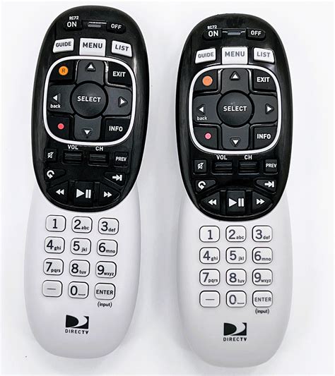 (2 Pack) Replacement DirecTV RC72 IR RF Remote Control For DirecTV Boxes - Walmart.com